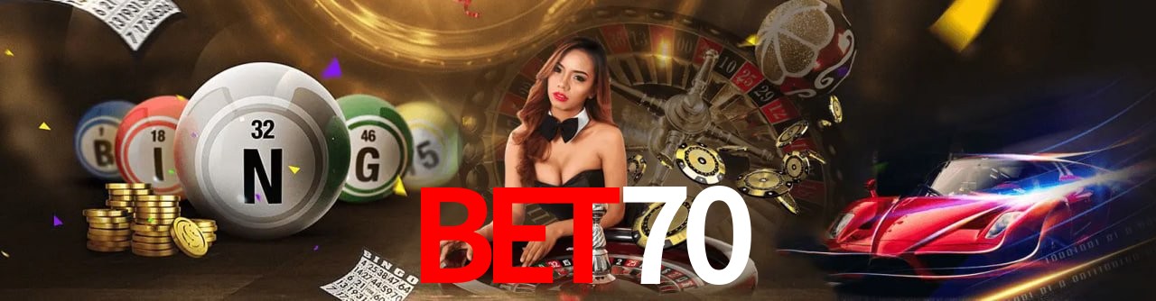 Interface moderna da plataforma bet70